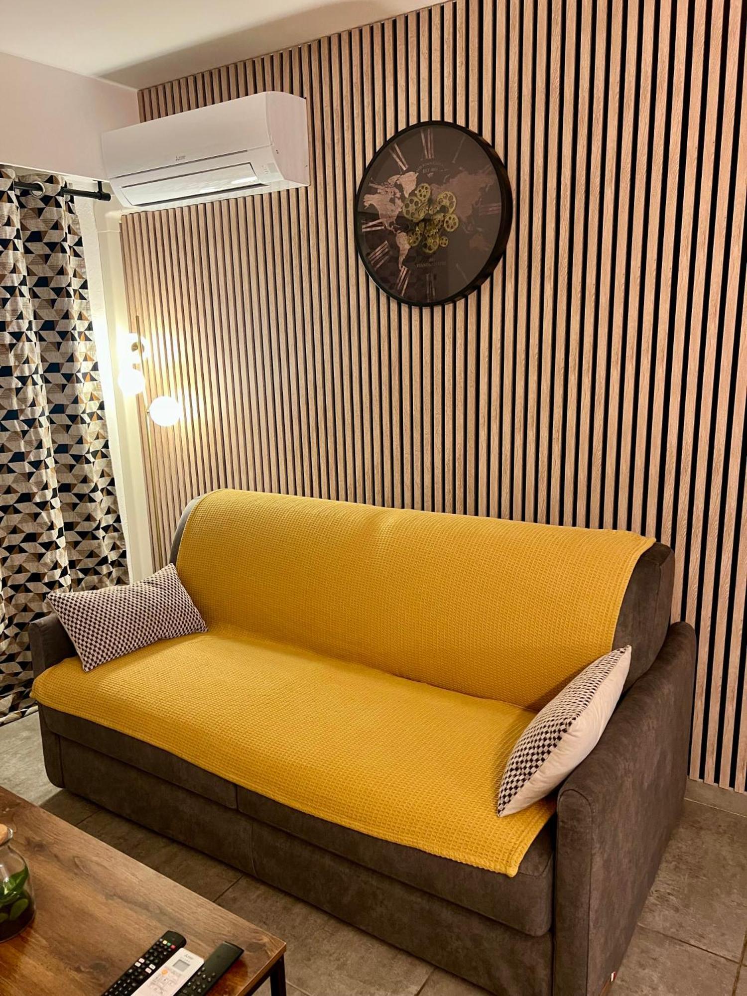 Studio Climatise, Cosy Et Calme Au Centre Ville 앙티브 외부 사진